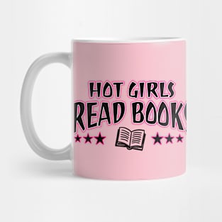 Hot Girls Read Books Reading Lover Mug